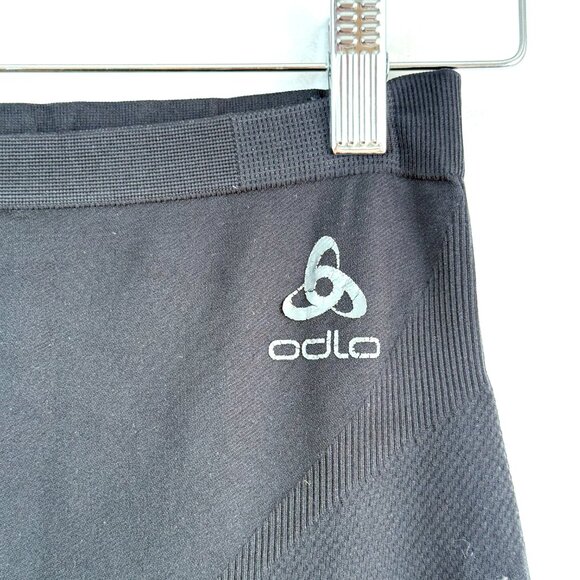 Odlo Base Layer Pants Womens S Black Compression Running Leggings Stretch - Picture 5 of 12